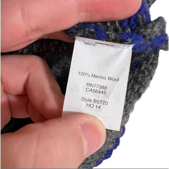 MADEWELL CHUNKY KNIT MERINO WOOL FAIR ISLE GRANDPA TURTLENECK SWEATER - Picture 13 of 13